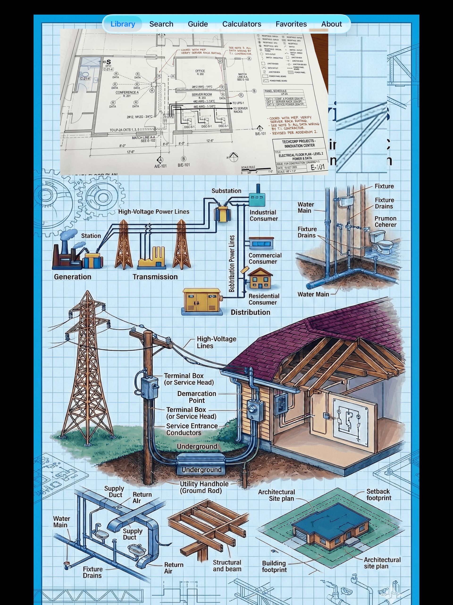 Construction Drawings iPad