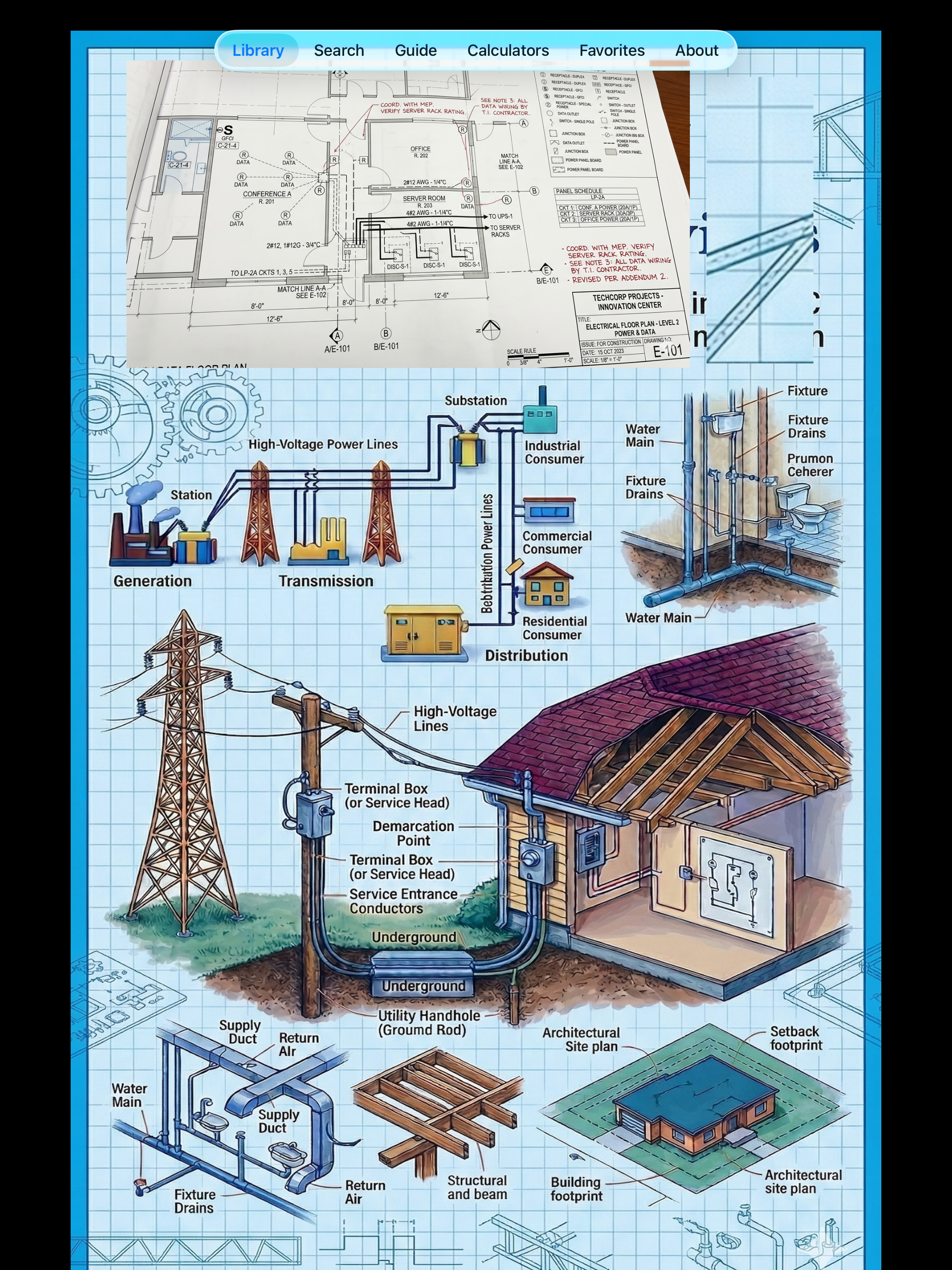 Construction Drawings iPad